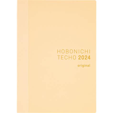 Hobonichi Techo Original Book [English/A6/January 2024 Start/Monda.